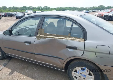 2005 Honda Civic Vp z USA, uszkodzony, nr VIN 2HGES16385H549411